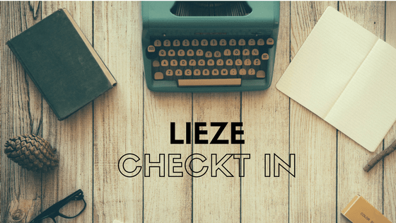 Lieze checkt in